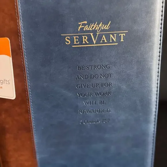 Zippered Padfolio/Portfolio Folder Christian Gifts - Picture 6 of 8